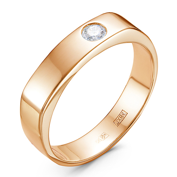 Кольцо, золото, бриллиант, БР112775